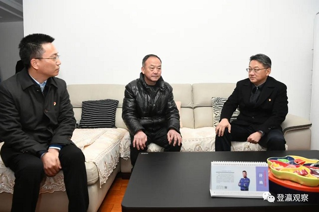 周斌赴大丰区开展走访慰问
