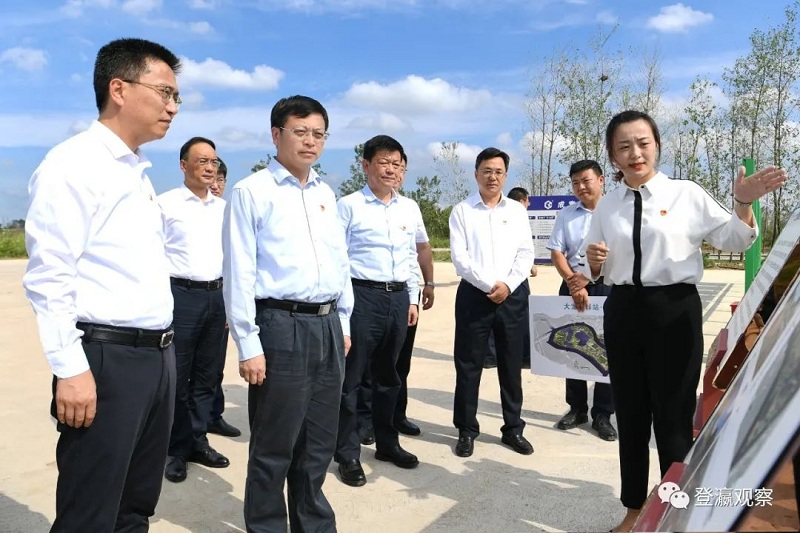 9月3日,市委书记曹路宝到盐城经济技术开发区,大丰区,围绕党代会报告