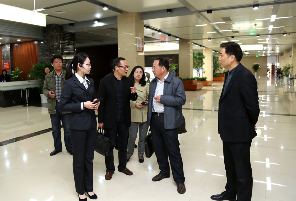 镇江市住建局来我局考察交流工作